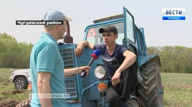 Учащиеся сельскохозяйственных колледжей Приморья проходят практику поближе к земле