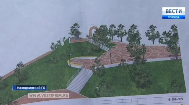 В Находке на частные средства строят сквер дружбы России и Армении
