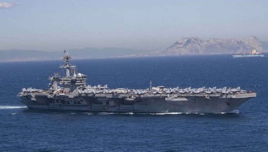 Американская АУГ с суммарным залпом 250+ крылатых ракет вошла в Японское море