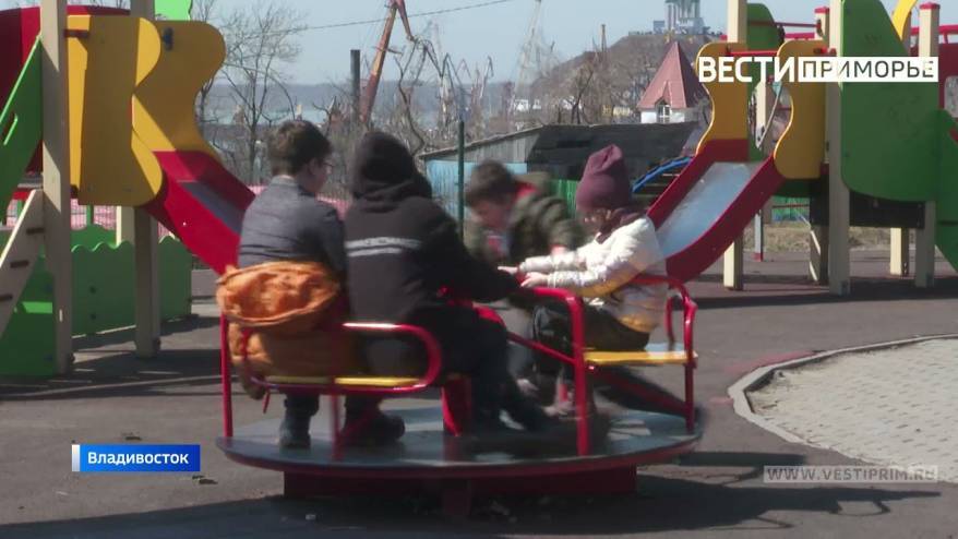 9-летний ребенок пострадал, катаясь на неисправной карусели на детской площадке в Приморье