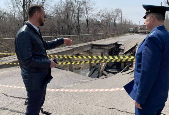 Прокуратура Приморья начала проверку по факту обрушения моста в Спасске-Дальнем