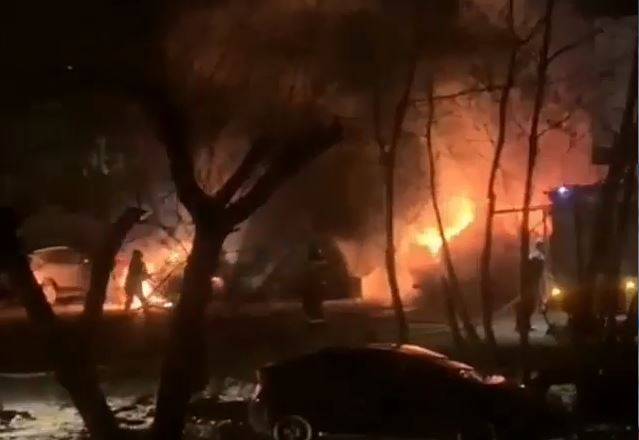 Во Владивостоке ночью горел бильярдный клуб