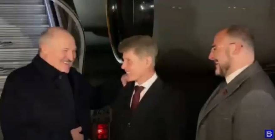 Александр Лукашенко прибыл во Владивосток
