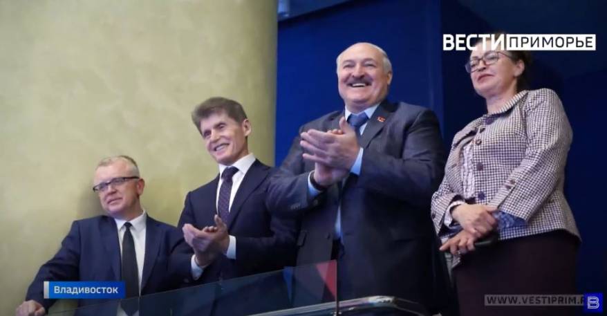 Александр Лукашенко исполнил свою мечту побывать на острове Русский