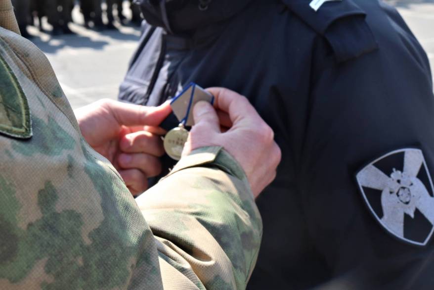 Семь росгвардейцев ВВО отличились в специальной военной операции на Украине