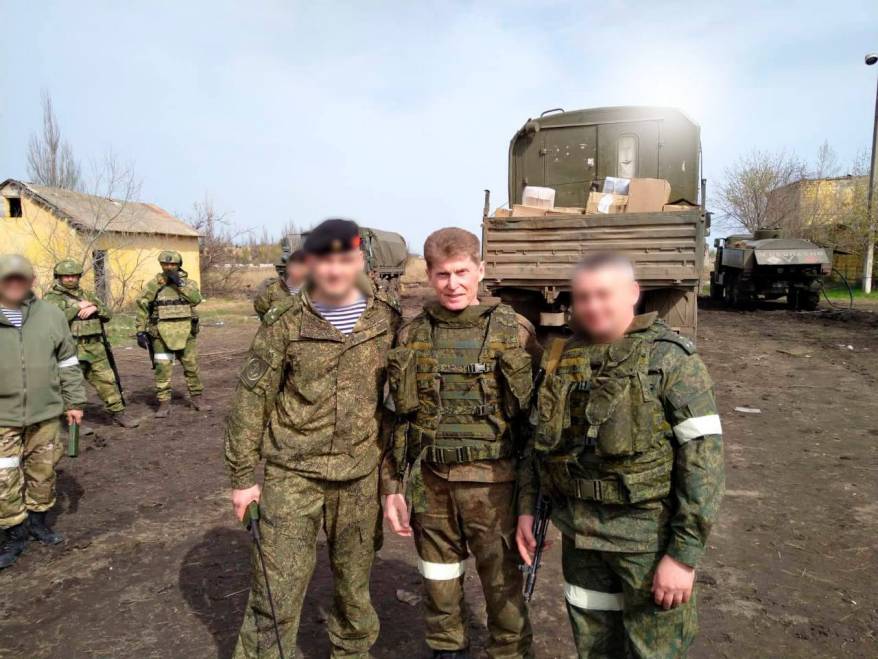 Олег Кожемяко побывал в зоне специальной военной операции