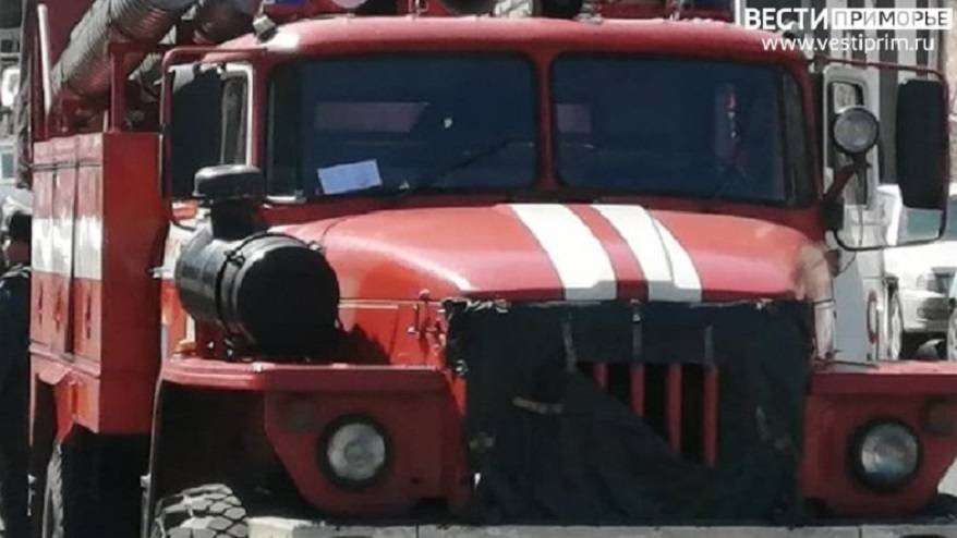 Огонь охватил любимое многими место отдыха на Катерной