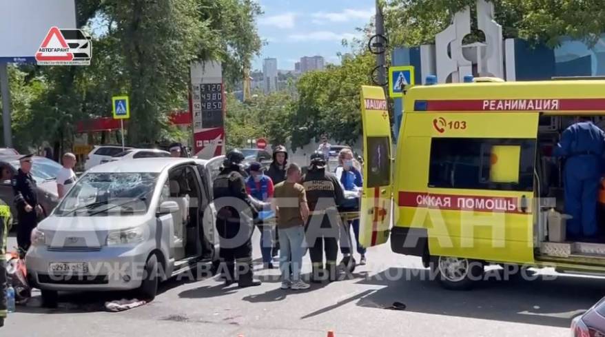 Жесткое ДТП в центре Владивостока: двое пострадавших в тяжелом состоянии