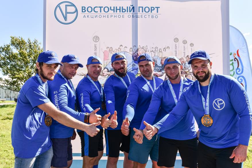Фестиваль «Дальневосточные силачи» прошел в лагере «Шепалово» АО «Восточный Порт»