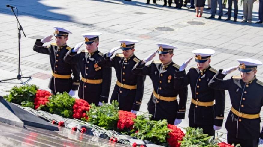 Память погибших в годы Второй мировой войны почтили жители Владивостока Память погибших в годы Второй мировой войны почтили жители Владивостока