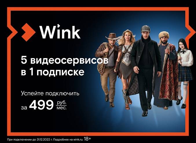 Пять кинотеатров в одном доме — Wink представляет акцию «5-в-1»