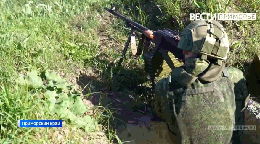Успешная работа приморских снайперов попала на видео