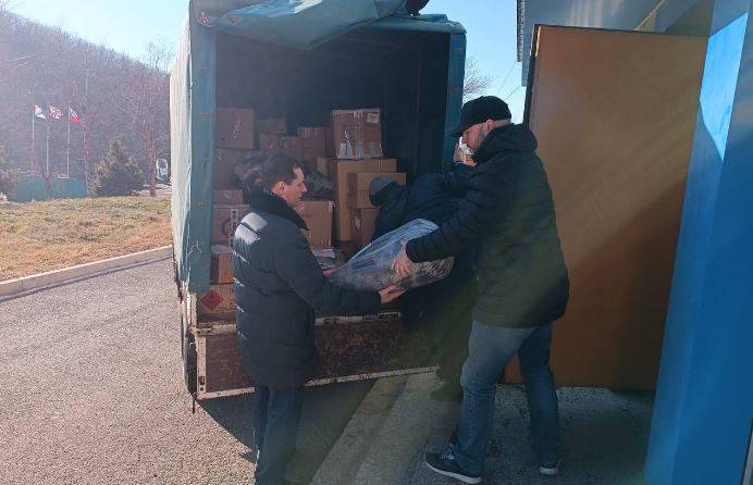 Груз из Приморья отправили гвардейцам 155-й отдельной бригады ТОФ на Донбасс