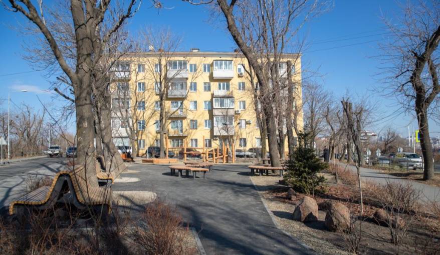 165 дворов во Владивостоке отремонтировали в 2022 году
