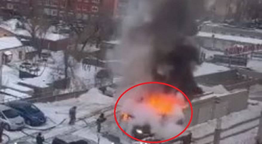 «Это личная трагедия»: Мощный пожар сняли на видео горожане «Это личная трагедия»: Мощный пожар сняли на видео горожане