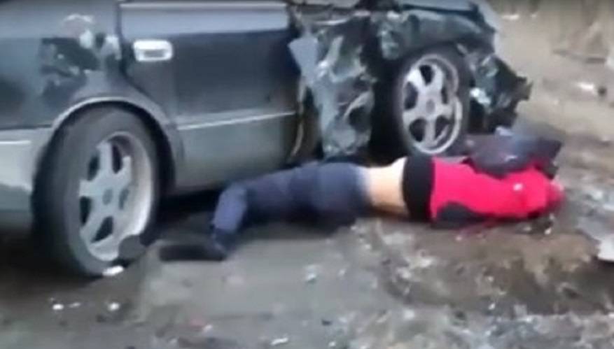 «Смотреть даже страшно»: Жуткие кадры ДТП потрясли очевидцев (видео)