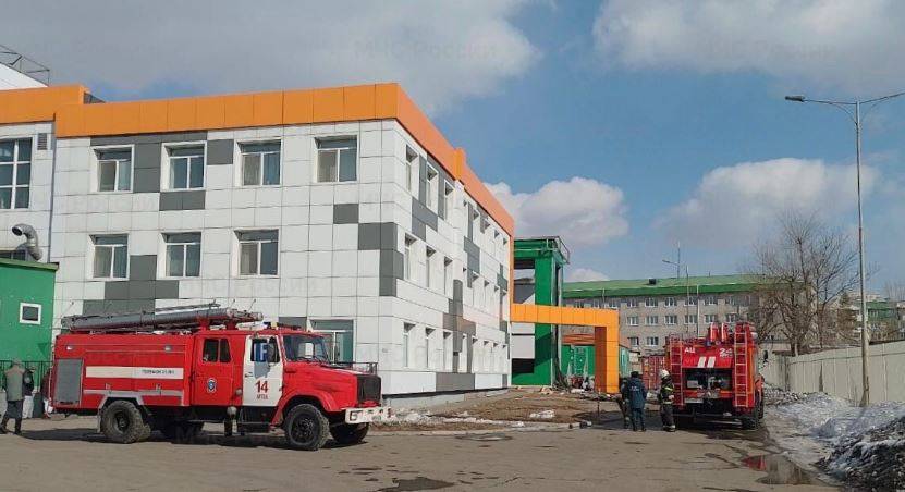 Пожар произошел на крупном предприятии в Приморье Пожар произошел на крупном предприятии в Приморье