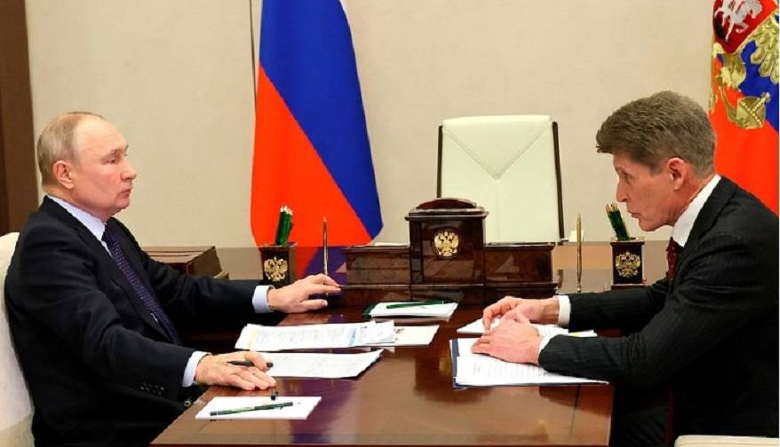 Кожемяко рассказал Путину о 4-х «локомотивах» приморской экономики