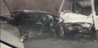 «В мясо»: Жёсткое ДТП на Американском перевале в Приморье