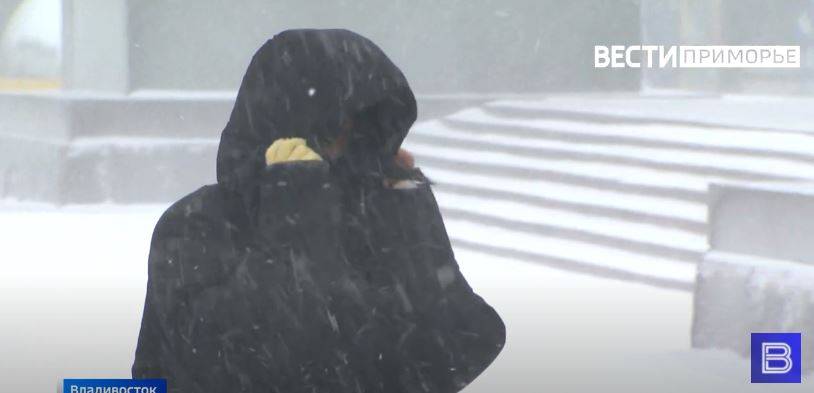 Мокрый снег и порывистый ветер обрушатся на Приморье