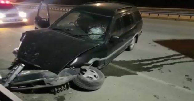 Размоталась о леера: Жесткая авария произошла минувшей ночью в пригороде Владивостока Размоталась о леера: Жесткая авария произошла минувшей ночью в пригороде Владивостока