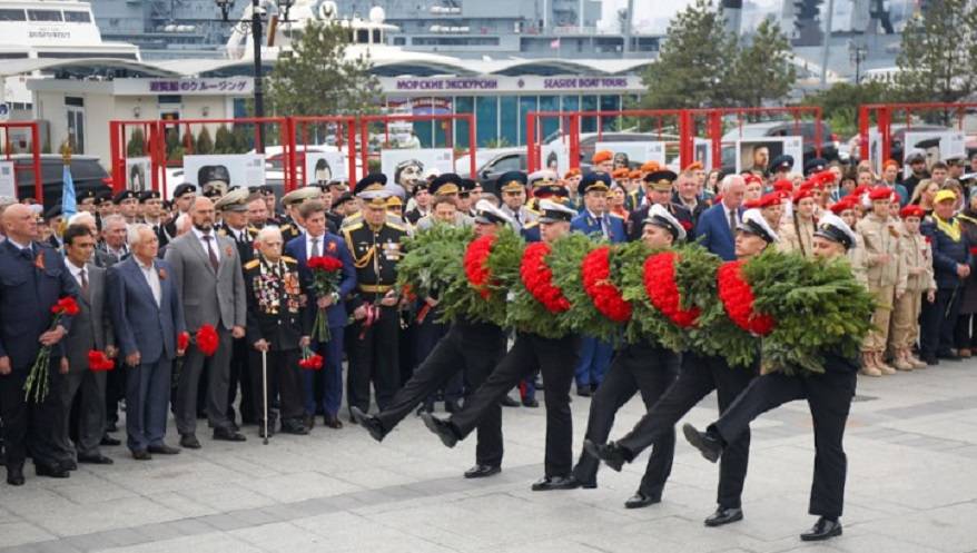 Память погибших в Великой Отечественной войне почтили в Приморье Память погибших в Великой Отечественной войне почтили в Приморье
