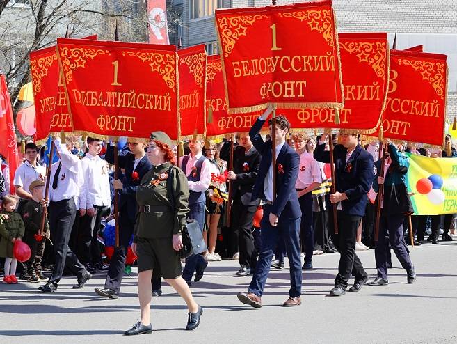 «Восточники» и жители Врангеля отпраздновали День Победы