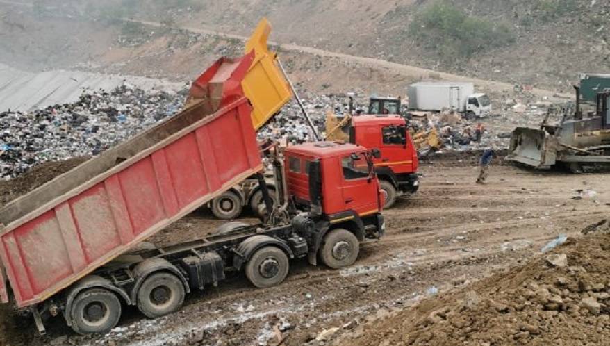 Крупный пожар на полигоне: Результаты проверки (фото) Крупный пожар на полигоне: Результаты проверки (фото)