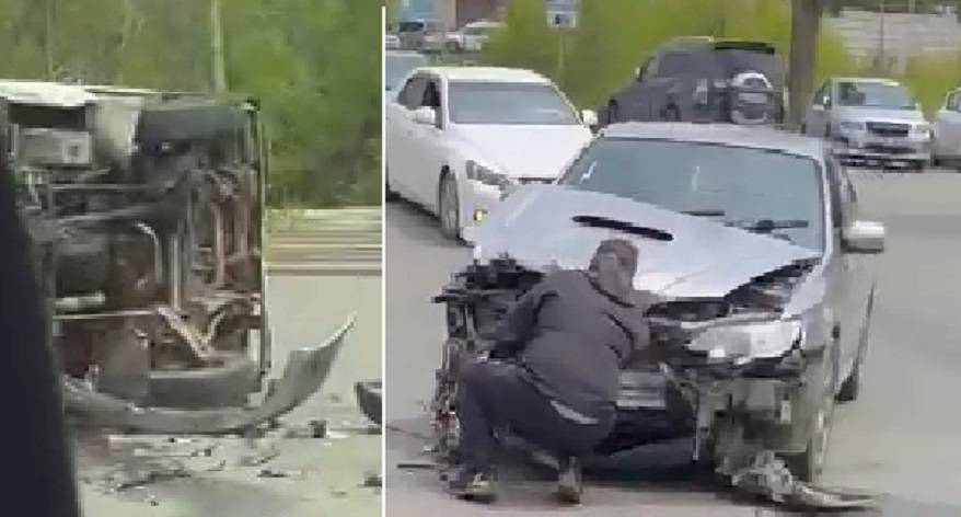 Месиво на дороге: Жуткое ДТП с несколькими авто в районе больницы Месиво на дороге: Жуткое ДТП с несколькими авто в районе больницы