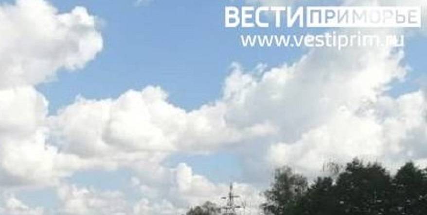 Необычное явление в небе удивило приморцев Необычное явление в небе удивило приморцев