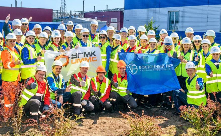 «Восточный Порт» провёл акцию по озеленению специализированного комплекса «Восточный Порт» провёл акцию по озеленению специализированного комплекса