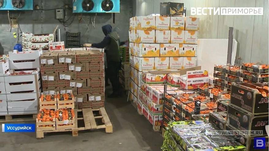 Приморье получает фрукты, овощи, ягоды из 10 стран, в том числе двух "недружественных"