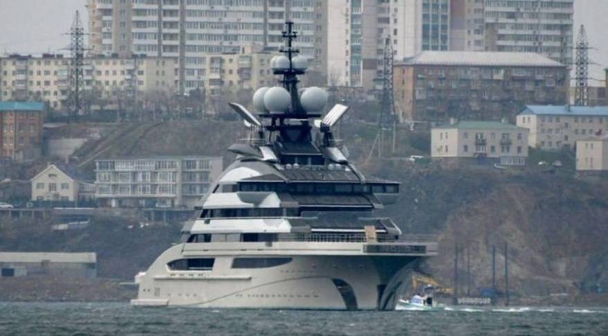 Яхта Nord российского магната стоимостью 500 млн долларов возвращается во Владивосток Яхта Nord российского магната стоимостью 500 млн долларов возвращается во Владивосток