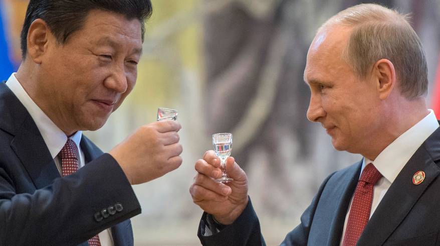 Путин поздравил Си Цзиньпина с 70-летием