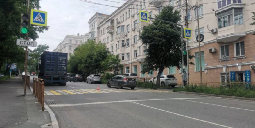 Автоледи совершила наезд на пятилетнего ребенка во Владивостоке