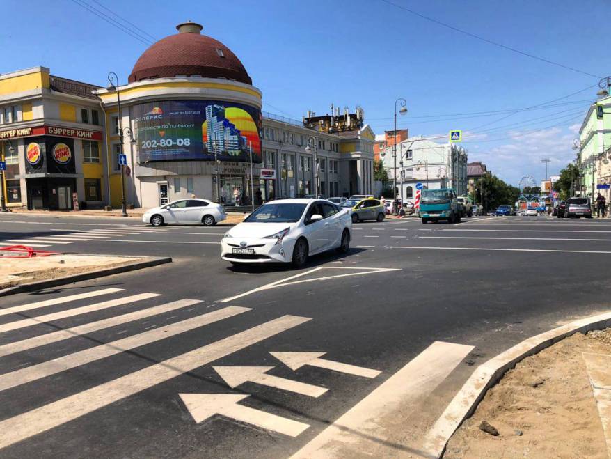 В центре Владивостока изменена схема движения автотранспорта В центре Владивостока изменена схема движения автотранспорта