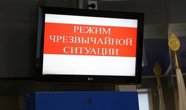Режим ЧС введен еще в шести муниципалитетах Приморья Режим ЧС введен еще в шести муниципалитетах Приморья