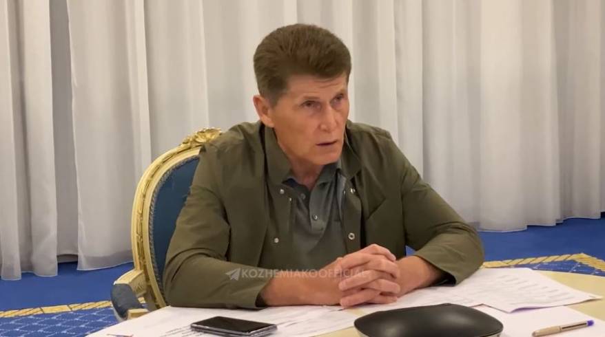 Олег Кожемяко устроил разнос директорам филиалов "Примавтодора" Олег Кожемяко устроил разнос директорам филиалов "Примавтодора"