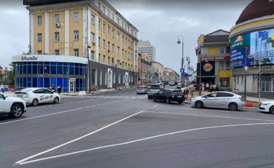Схема движения автотранспорта изменилась в центре Владивостока Схема движения автотранспорта изменилась в центре Владивостока