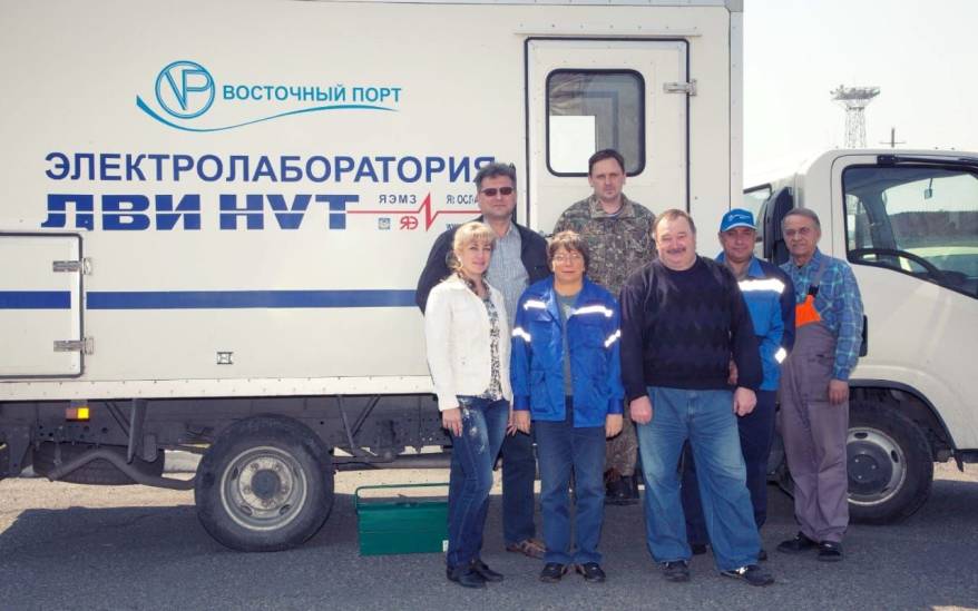 Электротехники «Восточного Порта» отмечают день подразделения Электротехники «Восточного Порта» отмечают день подразделения