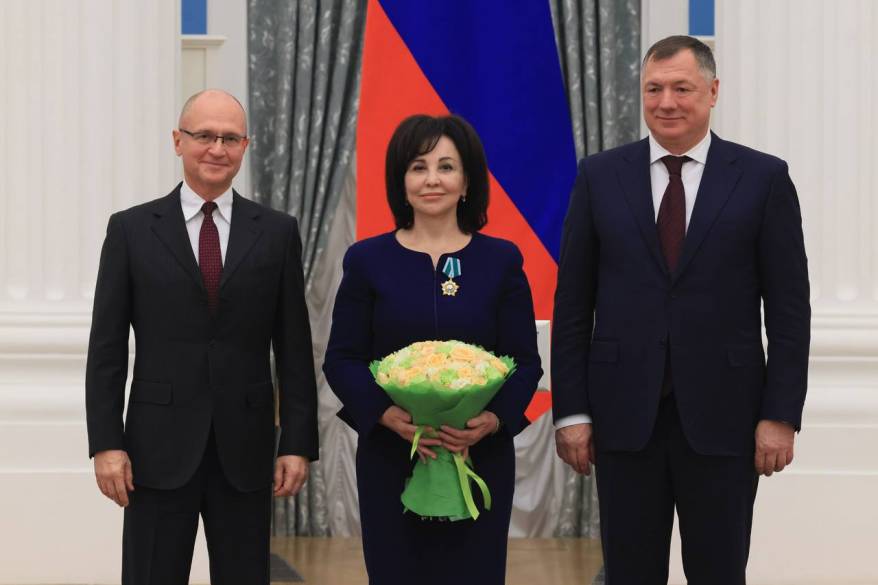 Председатель Правительства Приморья Вера Щербина награждена «Орденом дружбы» Председатель Правительства Приморья Вера Щербина награждена «Орденом дружбы»