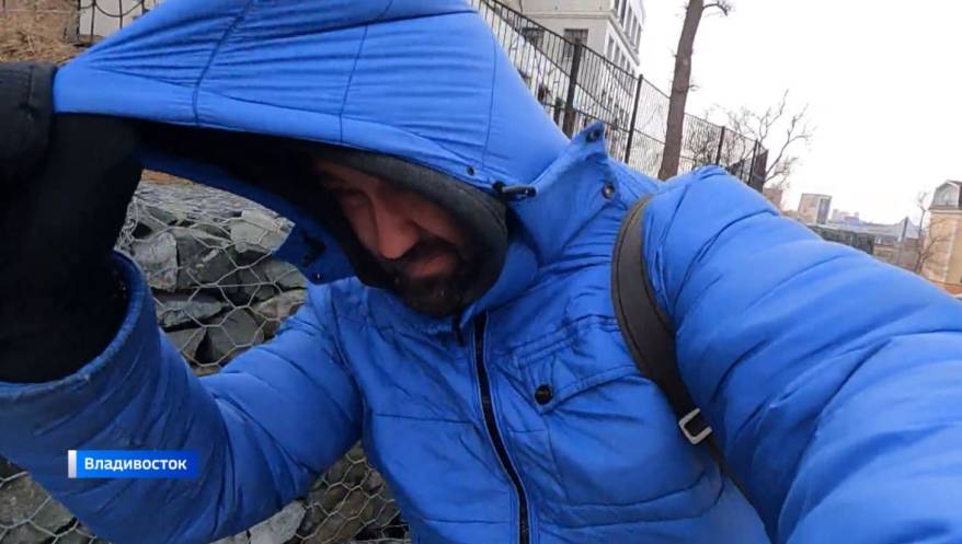 Сила ветра в Приморье достигла рекордных значений Сила ветра в Приморье достигла рекордных значений