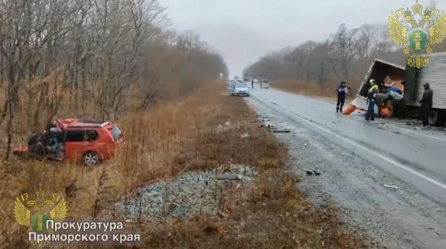 Два человека погибли в ДТП в Приморье: подробности жуткой аварии