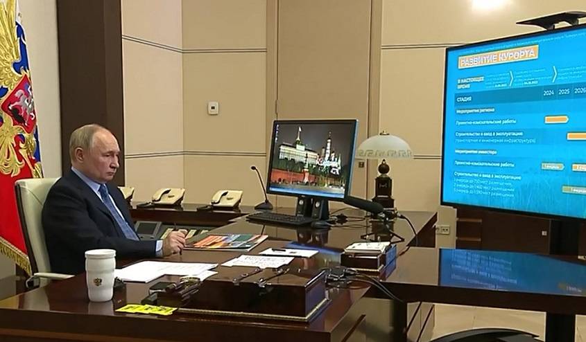 Путин поддержал создание круглогодичного морского курорта в Приморье (видео) Путин поддержал создание круглогодичного морского курорта в Приморье (видео)