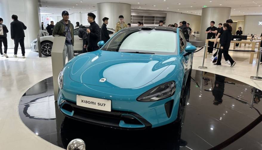 В Китае стартовали продажи первого электромобиля компании Xiaomi – модели SU7 В Китае стартовали продажи первого электромобиля компании Xiaomi – модели SU7