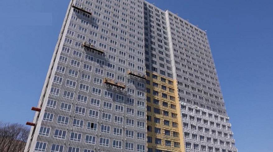 Строительство нового микрорайона на Сабанеева во Владивостоке вступает в завершающую фазу