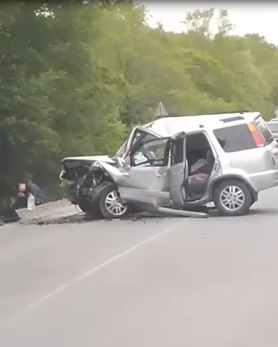 Под Смоляниново произошла страшная авария (Видео)
