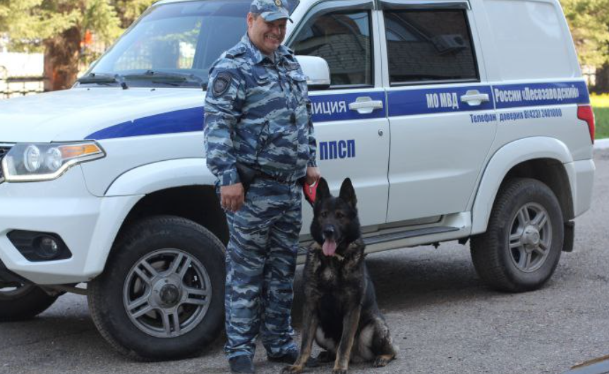 Служебная собака Жизель помогла задержать преступника в Приморье