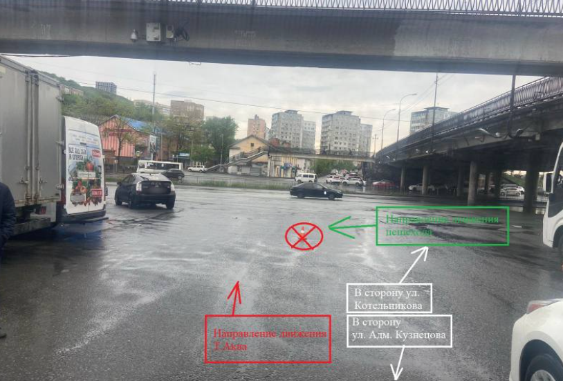 Водитель легковушки совершил наезд на девочку-подростка во Владивостоке