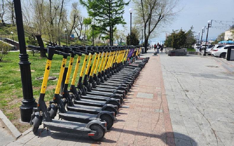 В мае приморцы нарастили трафик в сервисах кикшеринга В мае приморцы нарастили трафик в сервисах кикшеринга